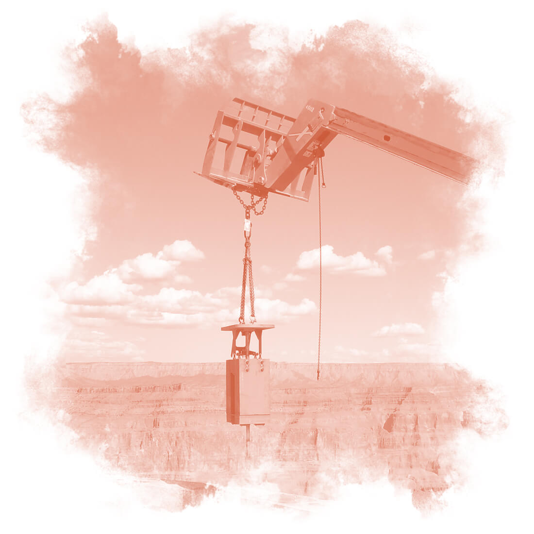 Construction of the Skywalk at Grand Canyon West